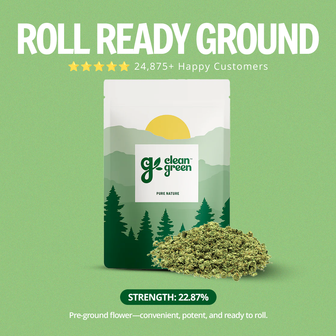 Roll Ready Ground – 3.5g Hybrid Flower